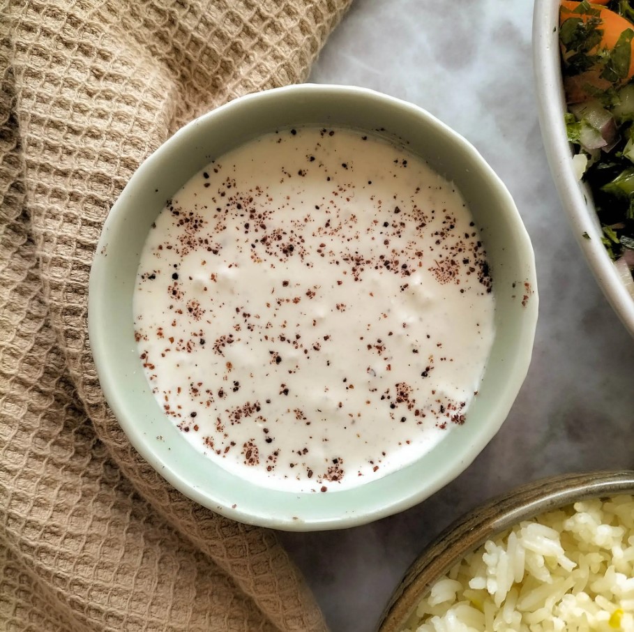 Roasted Garlic Yogurt Dip